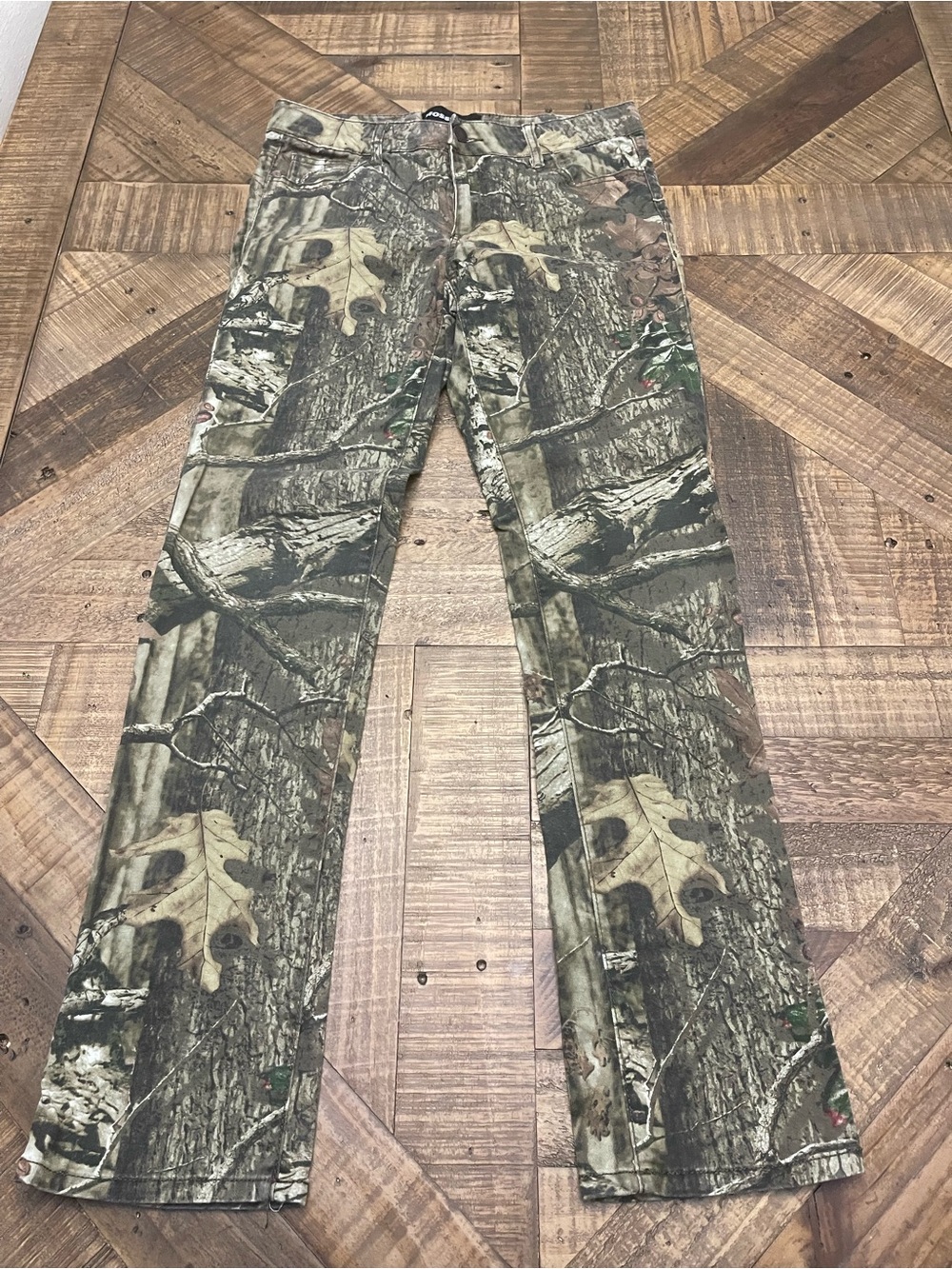 Mossy Oak Break-Up Infinity Camo Stretch Jeans Women's Size 16